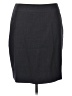 Classiques Entier 100% Virgin Wool Solid Gray Wool Skirt Size 16 - photo 1