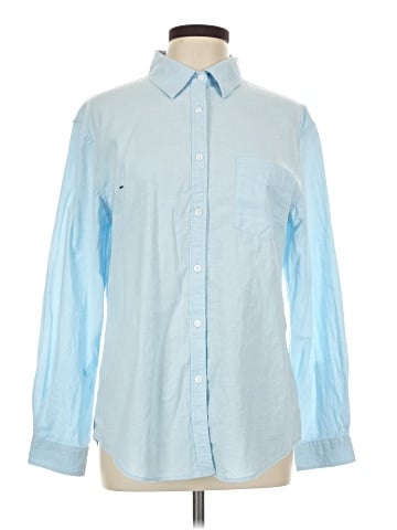 Unbranded Long Sleeve Button-Down Shirt (view 1)
