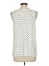 Old Navy Polka Dots Ivory Sleeveless Blouse Size L - photo 2