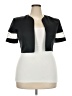 Alex Evenings 100% Polyester Solid White Black Blazer Size XXL (estimated) - photo 1