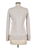 Joan Vass 100% Nylon Silver Pullover Sweater Size M - photo 2