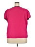 Unbranded 100% Polyester Pink Short Sleeve Blouse Size XXL - photo 2