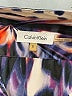 Calvin Klein Print Blue Long Sleeve Blouse Size S - photo 7
