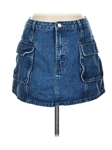 Serafina Denim Skirt (view 1)