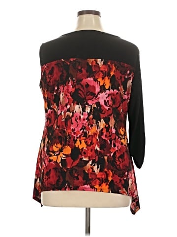 Notations 3/4 Sleeve Blouse (view 2)