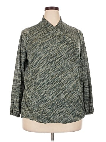 Lane Bryant 3/4 Sleeve Blouse (view 1)