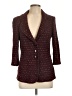 St. John Tweed Burgundy Blazer Size 10 - photo 1