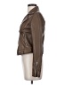 Slate & Willow 100% Polyester Solid Brown Jacket Size XS - photo 5