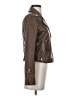 Slate & Willow 100% Polyester Solid Brown Jacket Size XS - photo 4