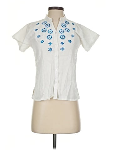 Unbranded Short Sleeve Blouse (view 1)