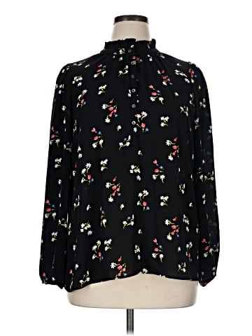 Ann Taylor LOFT Long Sleeve Blouse (view 1)
