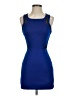 Guess Color Block Blue Cocktail Dress Size 0 - photo 1