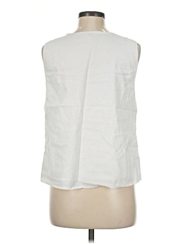 J.Crew Factory Store Sleeveless Button-Down Shirt (view 2)