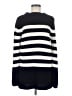Talbots 100% Cotton Stripes Blue Pullover Sweater Size M - photo 1