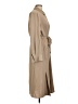 DKNY 100% Polyester Tan Casual Dress Size 12 - photo 4