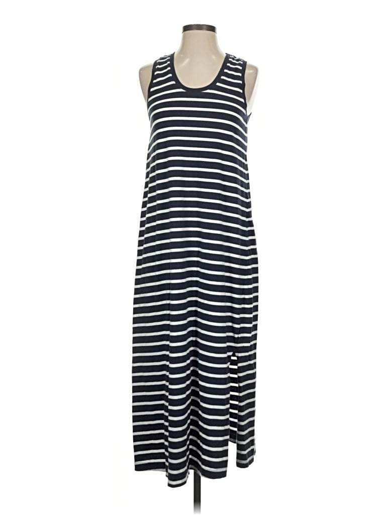 Pre-owned Pact Casual Dress In Blue