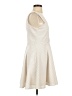 Alya 100% Polyester Chevron-herringbone Ivory Cocktail Dress Size S - photo 4
