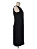 Max Studio Solid Black Casual Dress Size M - photo 4