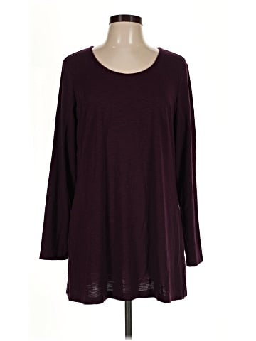Christopher & Banks 3/4 Sleeve T-Shirt (view 1)