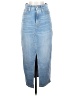 Good American Blue Denim Skirt Size 2 - photo 1