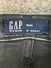 Gap Black Denim Shorts Size 12 - photo 3