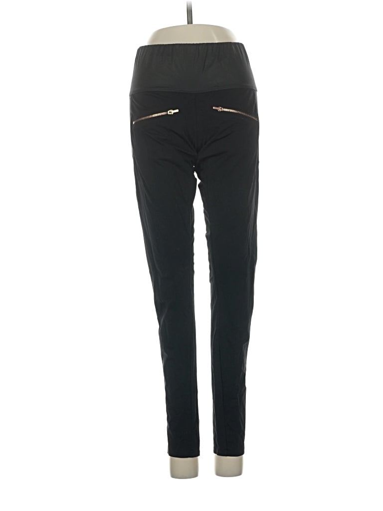 Pre-owned Aday Active Pants In Black
