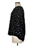 Daniel Rainn Stars Black 3/4 Sleeve Blouse Size M - photo 5