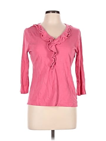 Talbots 3/4 Sleeve T-Shirt (view 1)