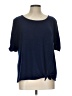 Sno Skins Blue Short Sleeve Top Size L - photo 1