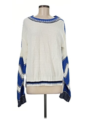 Skies Are Blue Pullover Sweater (view 1)