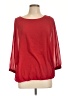 Phase Eight Red 3/4 Sleeve Top Size 12 - photo 1