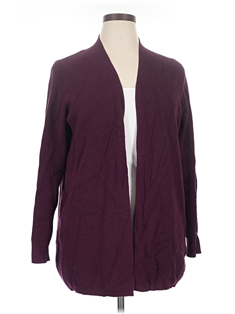 Pre-owned Cyrus Cardigan Sweater In Purple