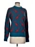 J.Crew 100% Wool Print Blue Wool Pullover Sweater Size S - photo 1