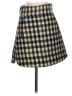 J.Crew 100% Wool Checkered-gingham Green Wool Skirt Size 0 - photo 1