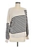 CAbi Stripes Ivory Pullover Sweater Size M - photo 1