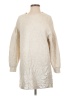 Zara W&B Collection Metallic Silver Pullover Sweater Size S - photo 1