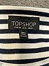 Topshop Stripes Ivory Jacket Size 6 - photo 6