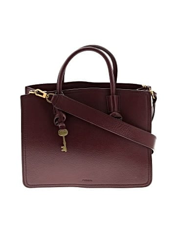 Fossil Leather Satchel (view 1)