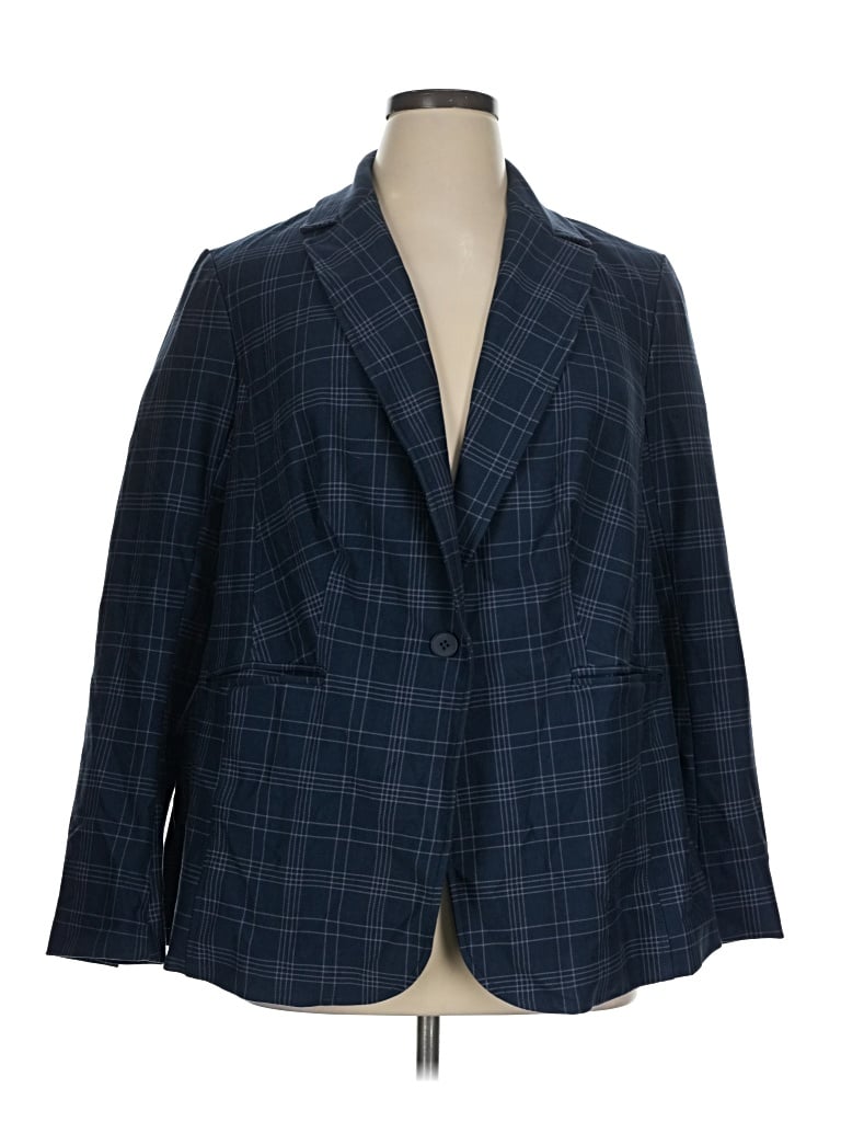 Pre-owned Studio By Torrid Blazer Jacket In Blue