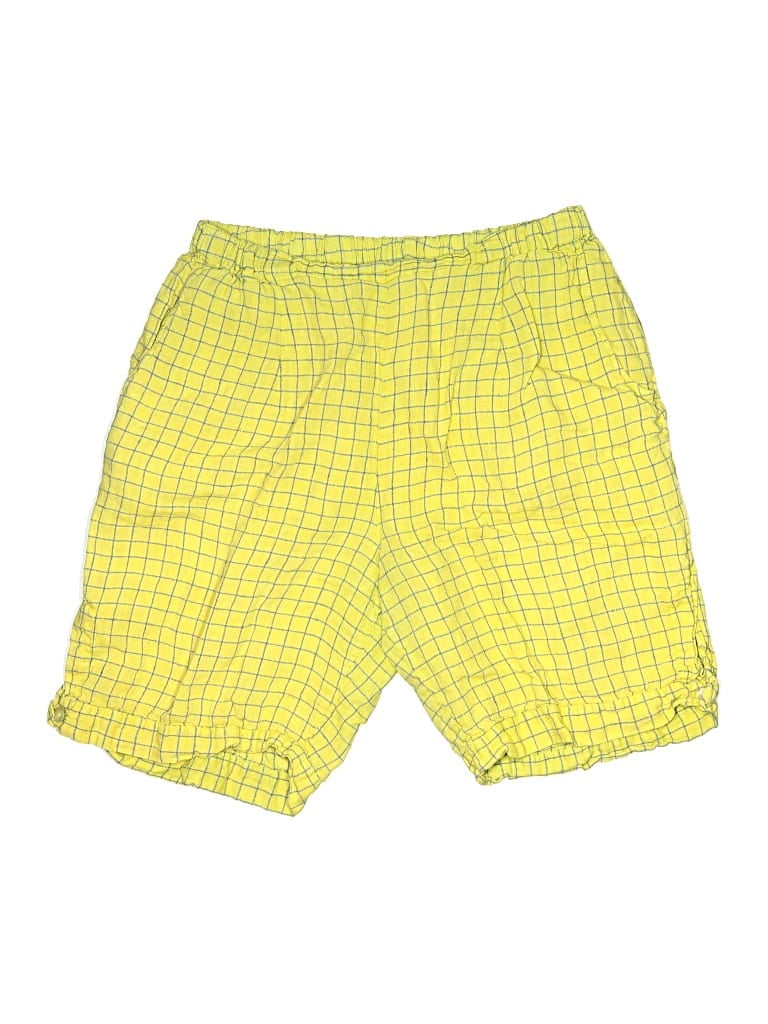 Pre-owned Flax Shorts In Yellow