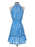 Unbranded Paisley Blue Cocktail Dress Size S - photo 2