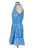 Unbranded Paisley Blue Cocktail Dress Size S - photo 5