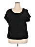 Coldwater Creek Black Short Sleeve Top Size XXL - photo 1