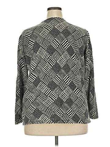 Cj Banks Long Sleeve Blouse (view 2)