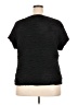 Coldwater Creek Black Short Sleeve Top Size XXL - photo 2