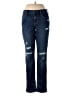 Old Navy Hearts Blue Jeans Size 6 - photo 1