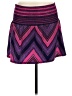 Express 100% Polyester Chevron-herringbone Purple Pink Casual Skirt Size M - photo 1