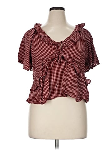 Unbranded Short Sleeve Blouse (view 1)