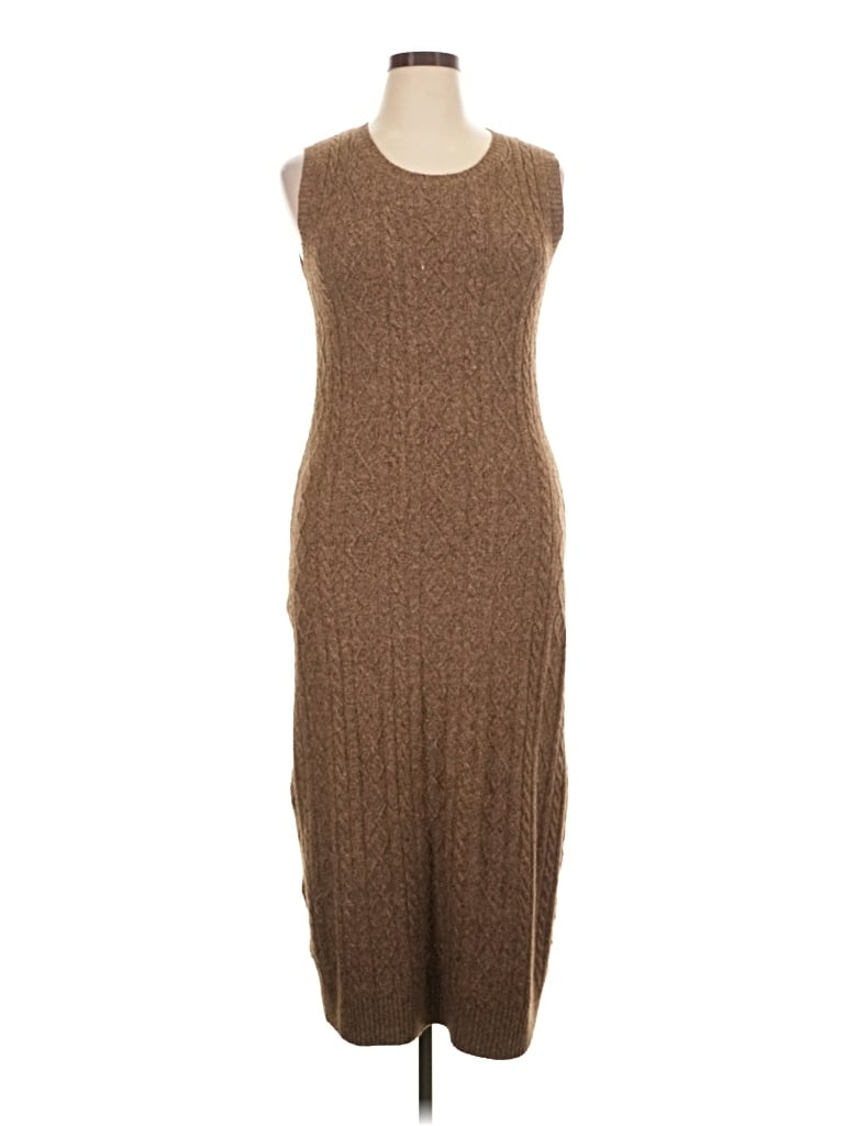 Pre-owned Current Air Casual Dress In Brown