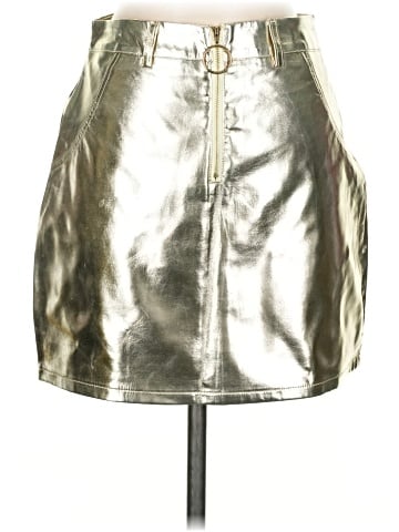 Sans Souci Faux Leather Skirt (view 1)